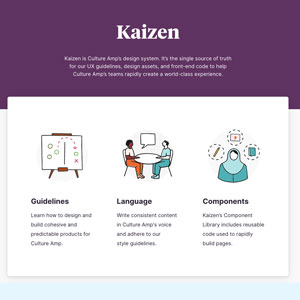 Kaizen – Culture Amp's design system